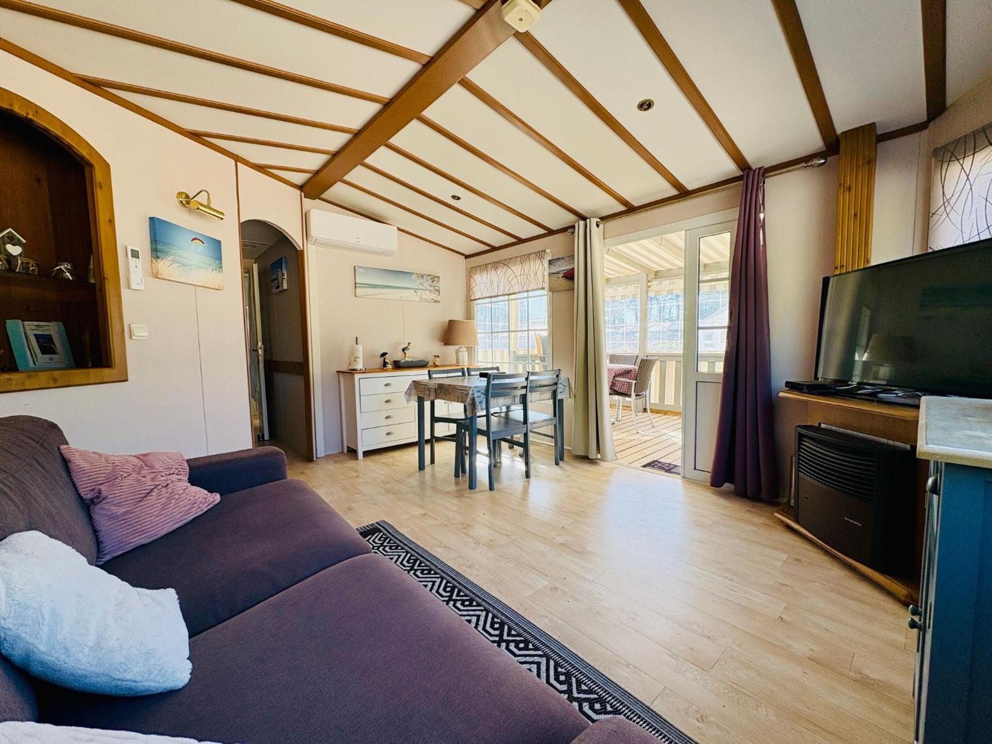 Mobil'Home Climatise Terrain Prive Proche Du Zoo De La Palmyre 莱马特 外观 照片